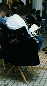 Quentin reading